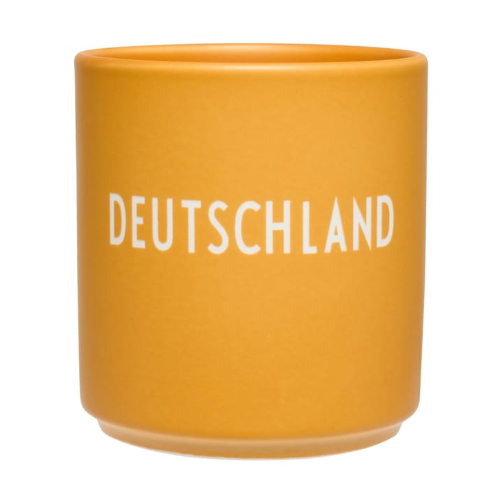 Design Letters favoritkopp 25 cl - Deutschland-orange - Design Letters