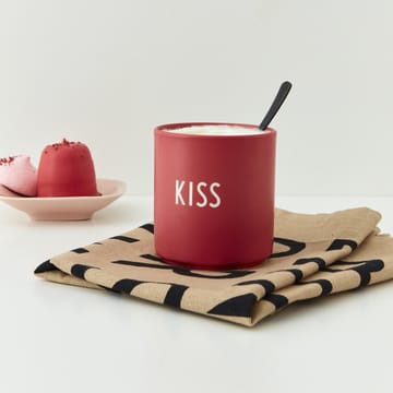 Design Letters favoritkopp 25 cl - Kiss-rose - Design Letters