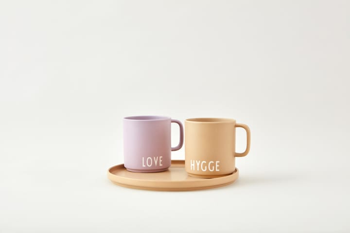 Design Letters favorittallrik Ø22 cm, Hygge-beige Design Letters