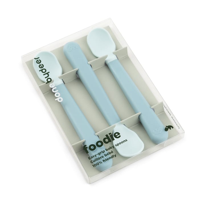 Easy-grip foodie sked 3-pack - Blue - Done by deer