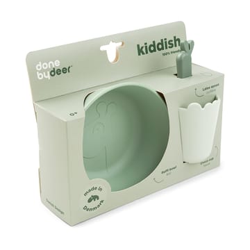 Kiddish first meal servisset 3 delar - Green - Done by deer