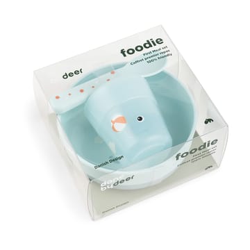 Playground foodie first meal servisset 3 delar - Blue - Done by deer