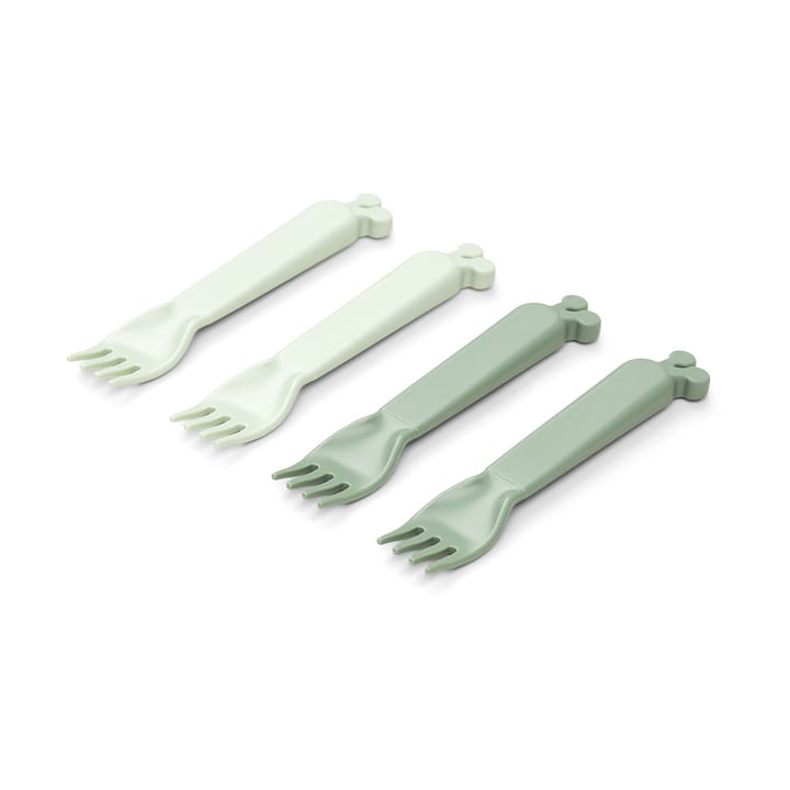 Raffi kiddish gaffel 4-pack - Green - Done by deer