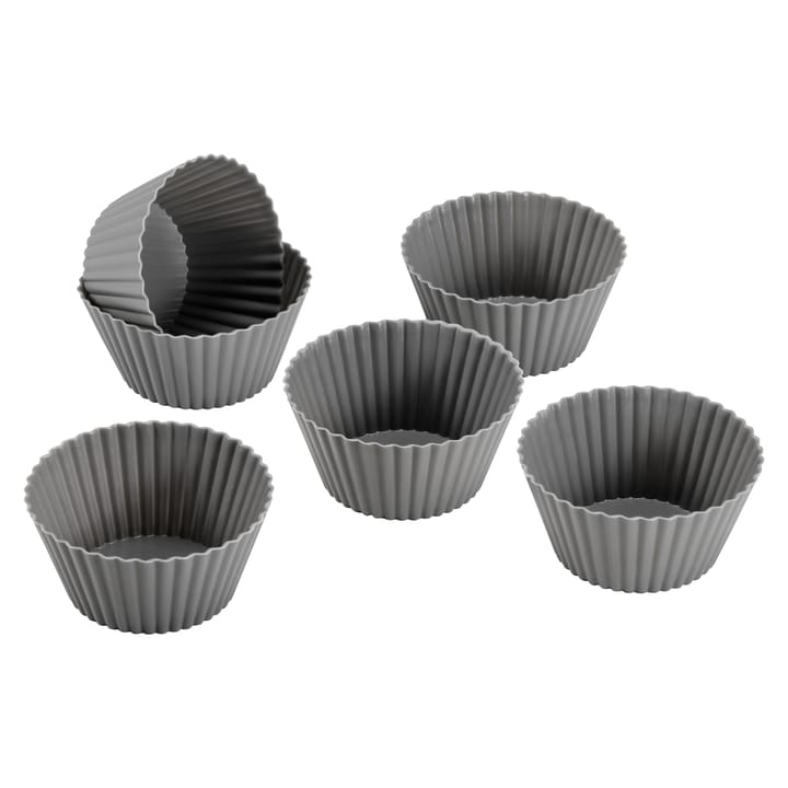 Cookie muffinsform XL 6-pack - Grå - Dorre