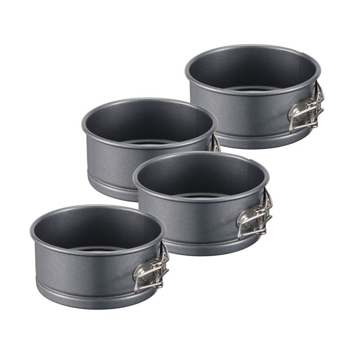 Karabo mini springform kolstål 4-pack - Ø10 cm - Dorre