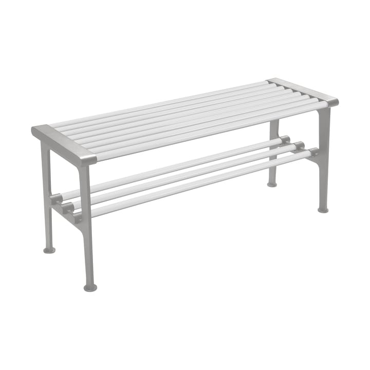 Nostalgi bänk 100 cm, Vit-aluminium Essem Design