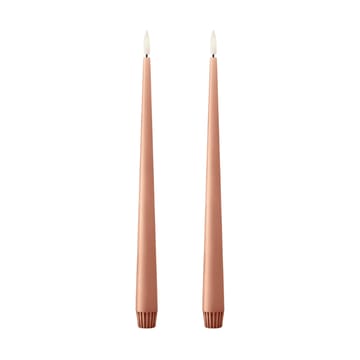 ester & erik kronljus LED 30 cm 2-pack - 20 Rosy caramel - ester & erik