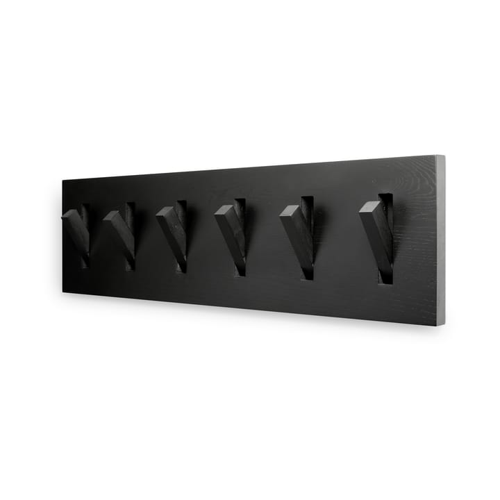 Utilitile wall hanger klädhängare, Lackad ek-black-large Ethnicraft