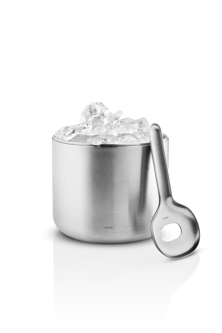 Liquid lounge ishink med sked 1,4 l - Brushed steel - Eva Solo