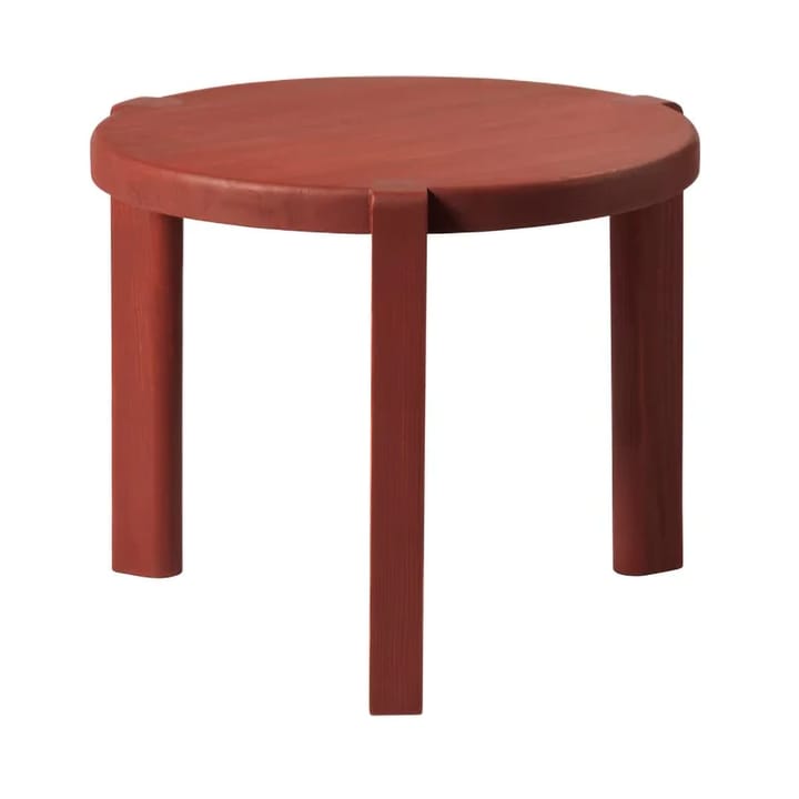 D108 Ragnesminde soffbord Ø48 cm - Carmine red - FDB Møbler