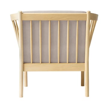 J146 fåtölj - Oak lacquered-beige - FDB Møbler