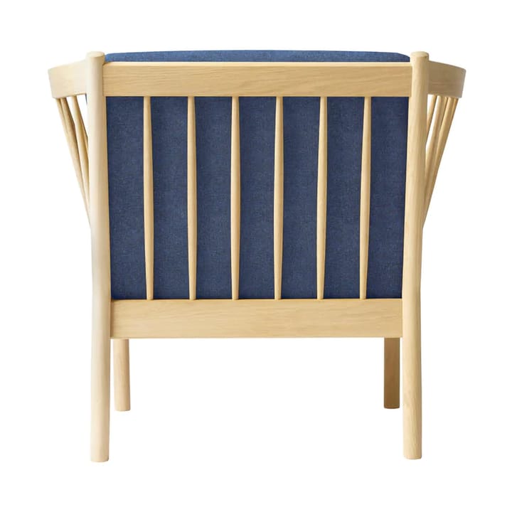 J146 fåtölj, Oak lacquered-dark blue FDB Møbler