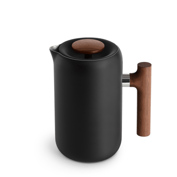 Clara kaffepress 70,9 cl - Matte black-walnut - Fellow