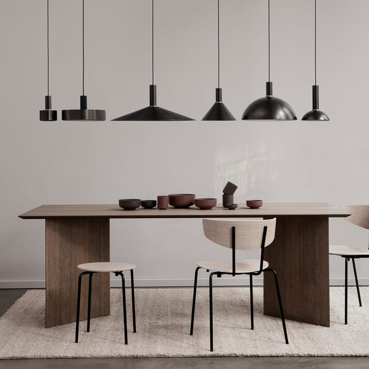 Collect pendel, cashmere, low, disc shade ferm LIVING