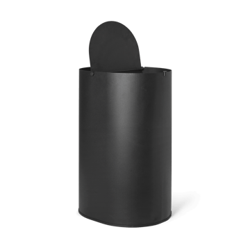 Enkel soptunna large - Black - ferm LIVING