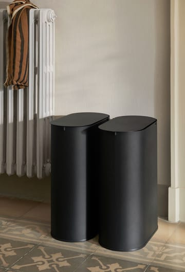 Enkel soptunna medium - Black - ferm LIVING