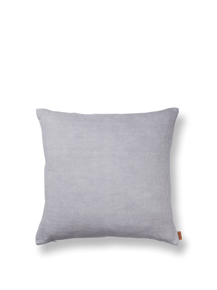 Heavy kuddfodral 50x50 cm Linne - Lila - ferm LIVING