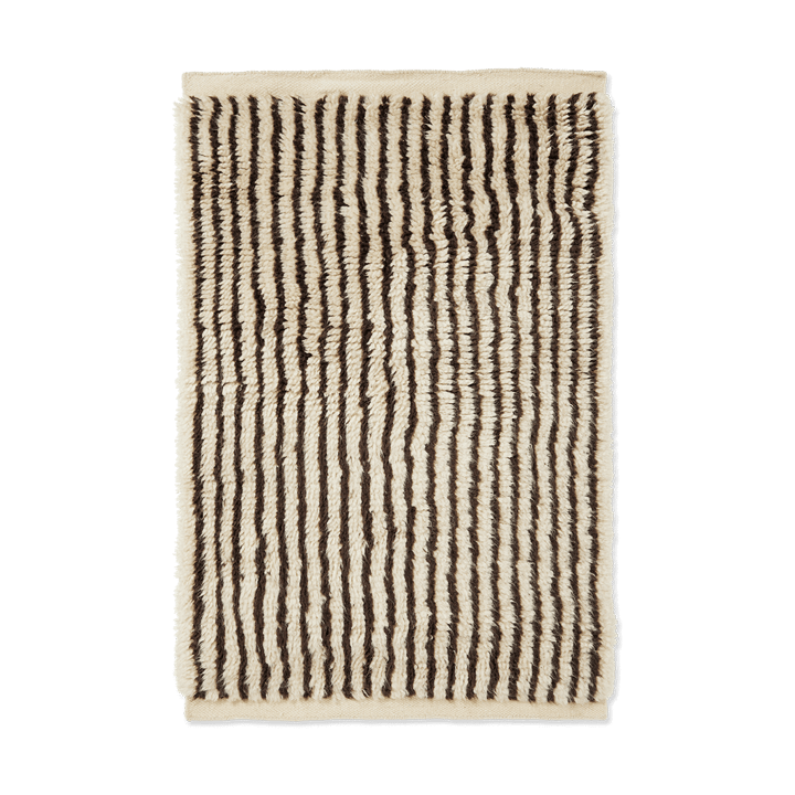 Kami matta - Off white-coffee, 80x120 cm - ferm LIVING