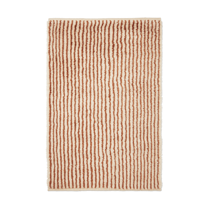 Kami matta - Off white-red brown, 120x180 cm - Ferm LIVING