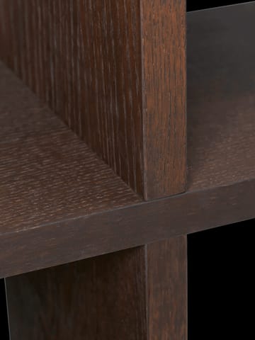 Kona bokhylla 2x4 - Dark stained - ferm LIVING