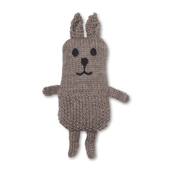 Lee merino rabbit baby stickad kanin - Gråbeige - ferm LIVING