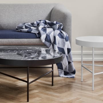 Marble Table soffbord - marmor svart, large, svart stativ - ferm LIVING