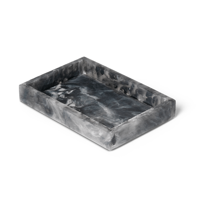 Mist dekorationsbricka 10x15 cm - Charcoal - ferm LIVING