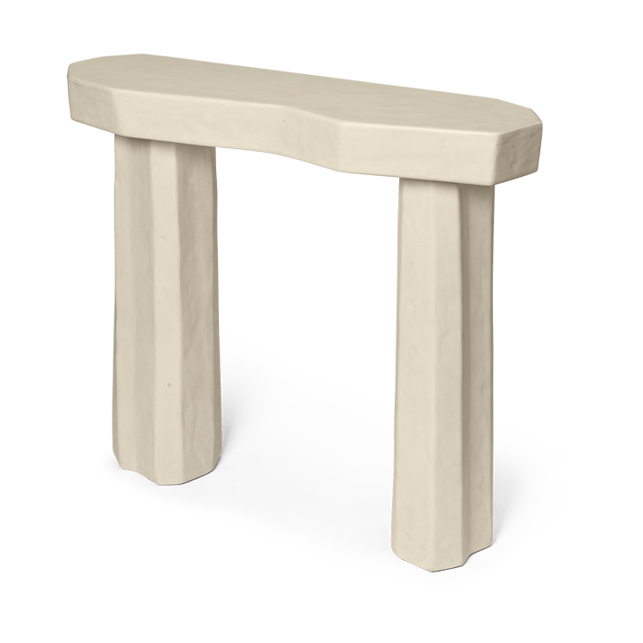 Staffa console table avlastningsbord 33,4x100,8x85 cm, Ivory ferm LIVING