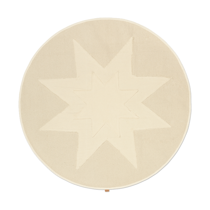 Vela Star julgransmatta - Natural - ferm LIVING