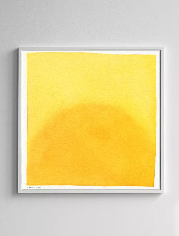 Morning Poster 70x70 cm - Gul - Fine Little Day