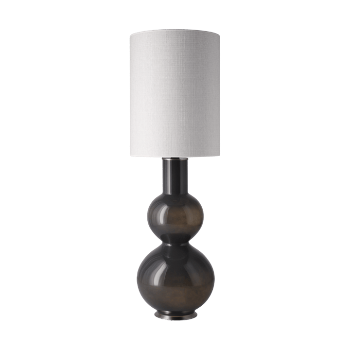 Augusta bordslampa grå lampfot, Babel Beige L Flavia Lamps