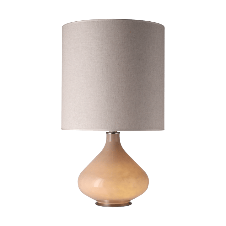 Flavia bordslampa beige lampfot, Milano Tostado M Flavia Lamps