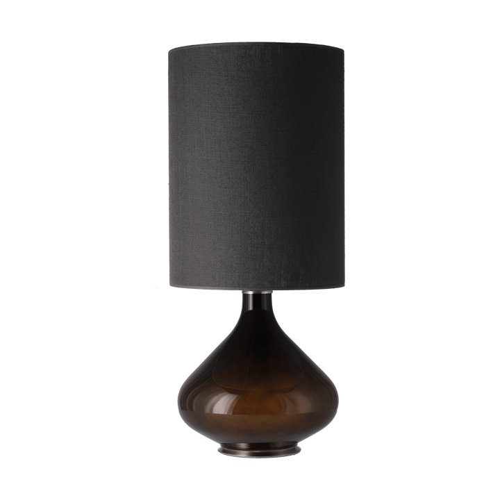 Flavia bordslampa svart lampfot, Lino Negro L Flavia Lamps