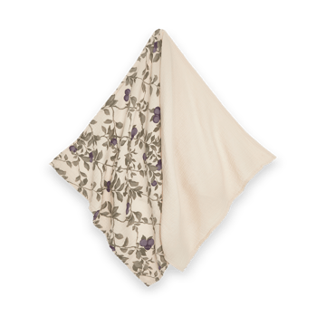 Plum Muslin filt liten 2 delar - 60x60 cm - Garbo&Friends