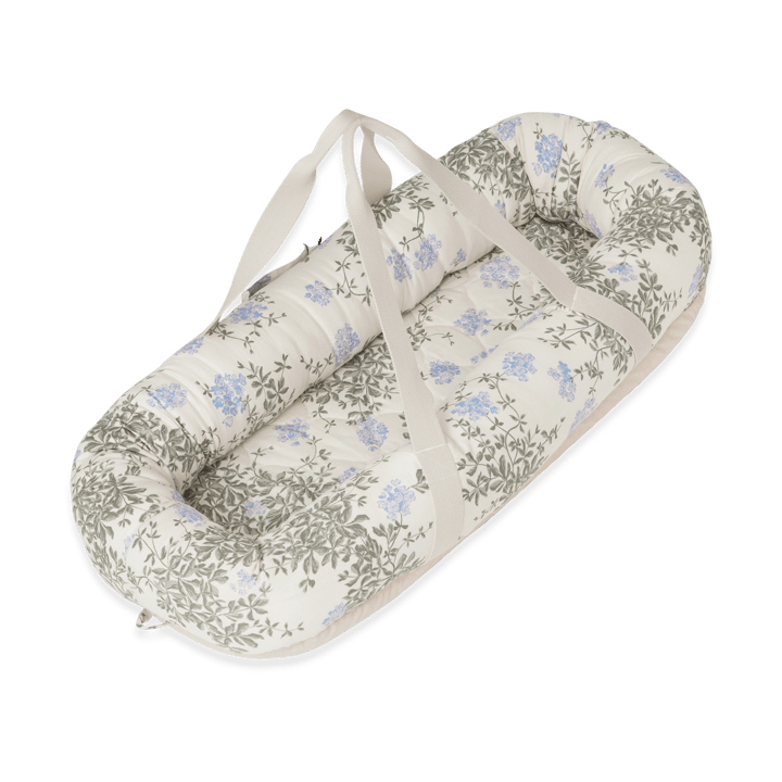 Plumbago satin quiltad babynest - 43x87x16cm - Garbo&Friends