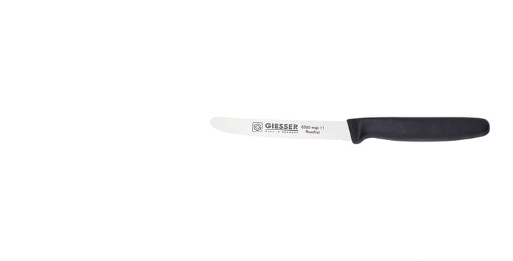 Giesser universalkniv tandad egg - Svart - Giesser