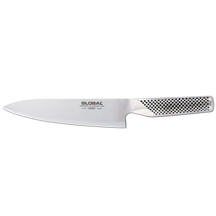 Global G-55 kockkniv 18 cm - Rostfritt stål - Global