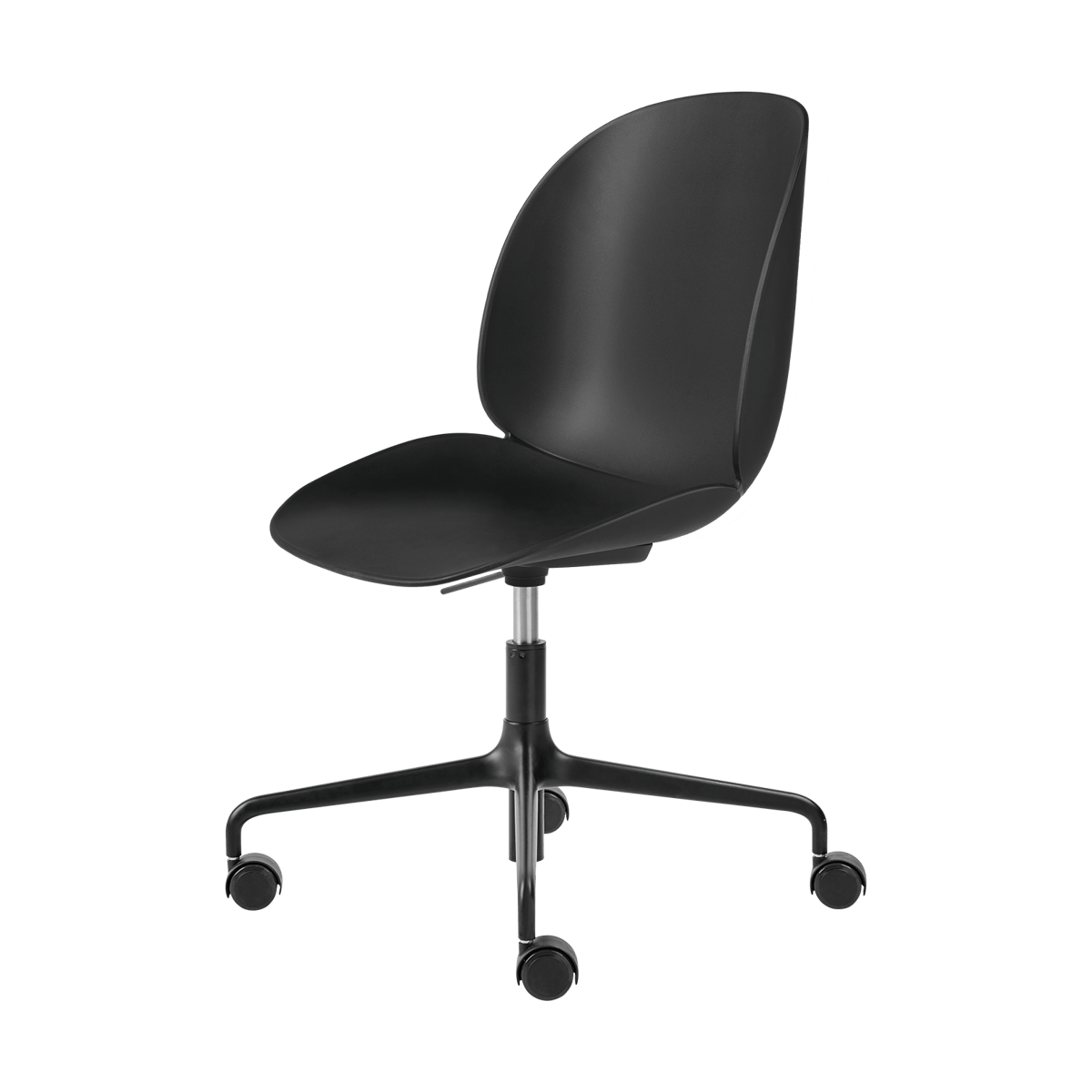 GUBI Beetle Meeting Chair kontorsstol Black-black