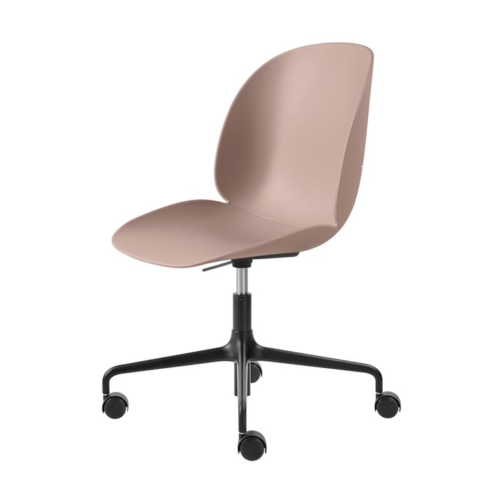 Beetle Meeting Chair kontorsstol - Sweet pink-black - GUBI