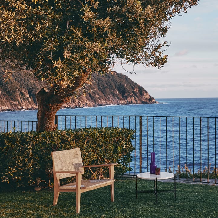 F-chair Outdoor loungefåtölj - Teak - GUBI