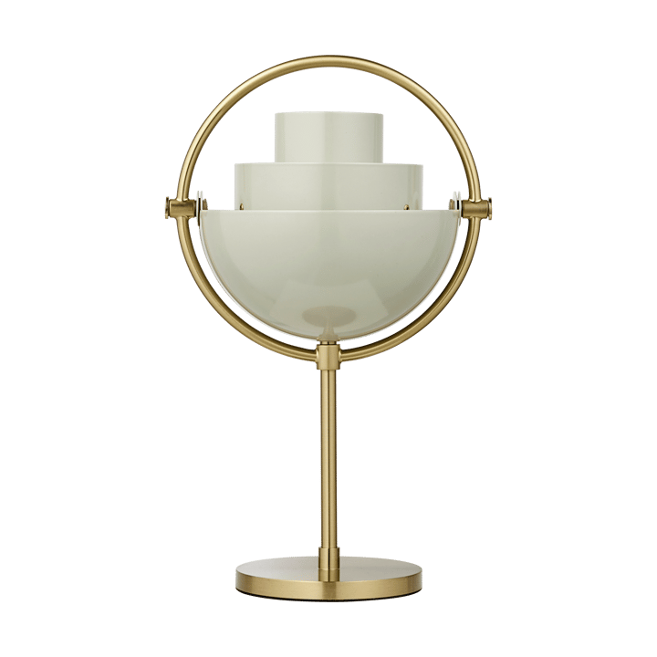 Multi-Lite portabel lampa, Pastel gray-brass GUBI