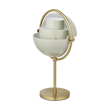 Multi-Lite portabel lampa - Pastel gray-brass - GUBI