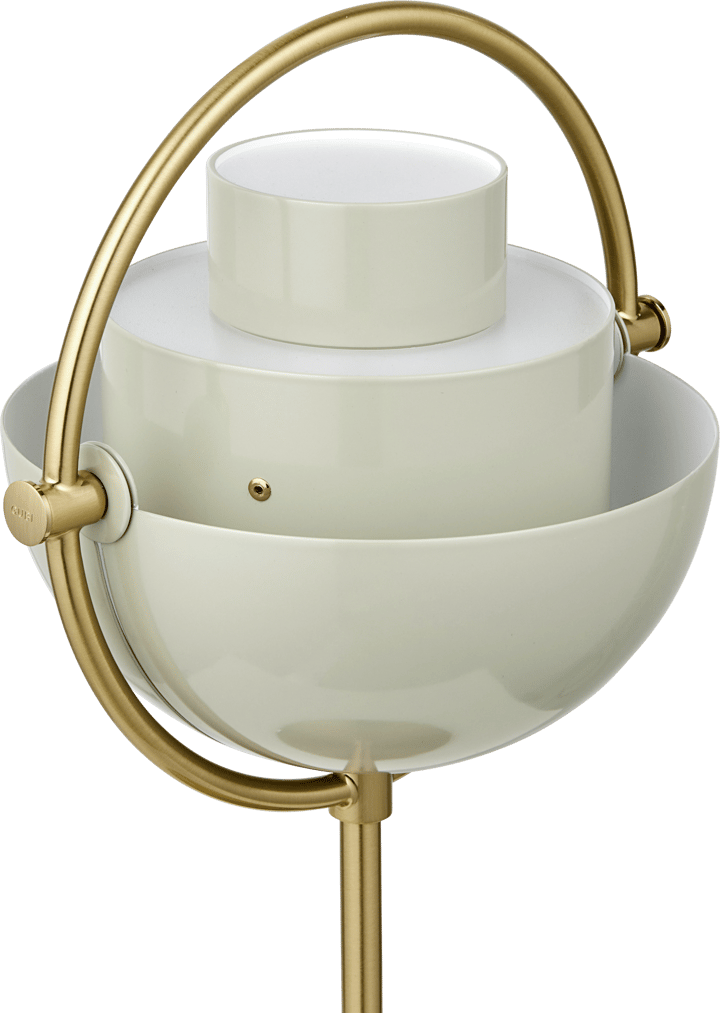 Multi-Lite portabel lampa, Pastel gray-brass GUBI