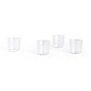 Angle dricksglas 4-pack - Wide 7,5 cm - HAY