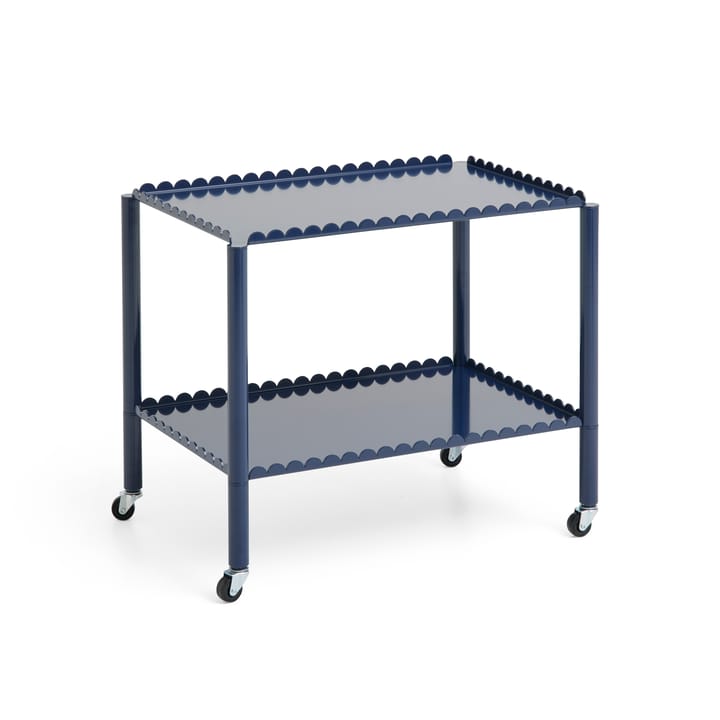 Arcs Trolley Low serveringsvagn - Steel blue - HAY