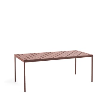 Balcony bord - iron red, 190 cm - HAY