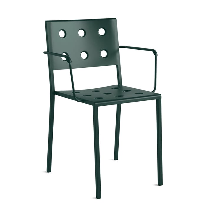 Balcony Dining Armchair karmstol, Dark forest HAY