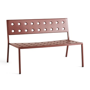 Balcony Lounge bänk 113,5x69 cm - Iron red - HAY