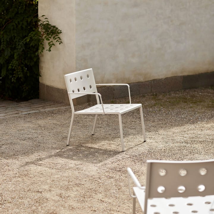 Balcony loungefåtölj, chalk beige HAY