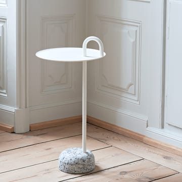 Bowler sidobord - Cream white-granite - HAY